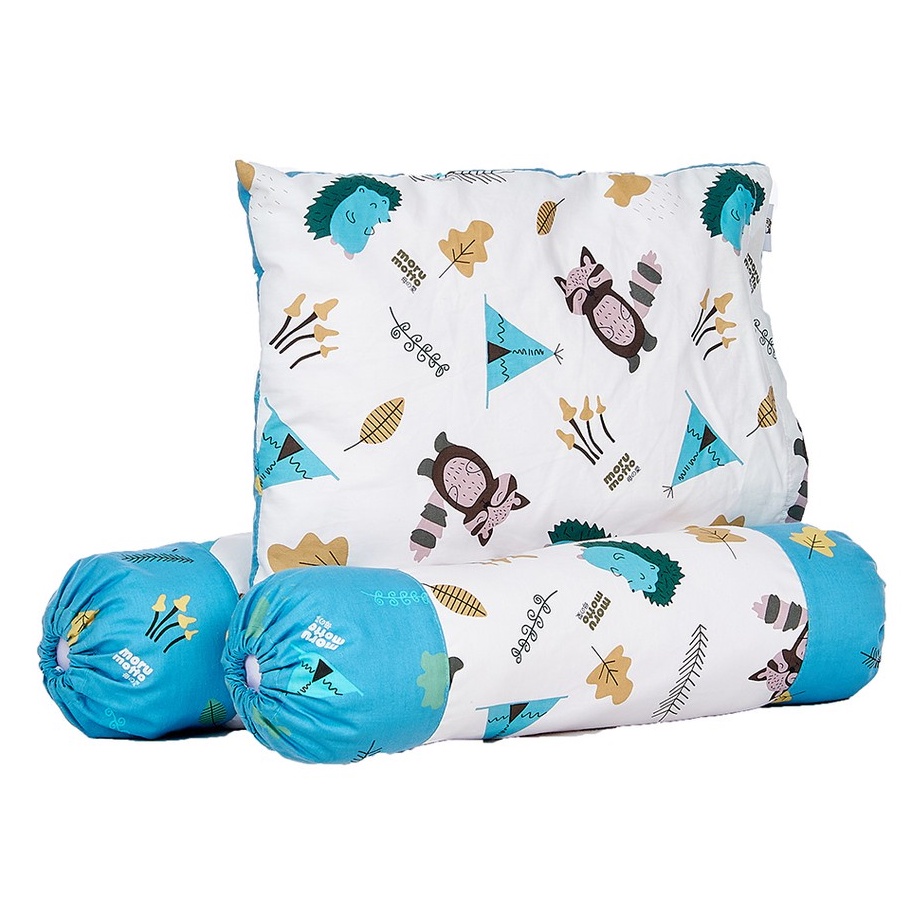 Morumotto Bantal Guling Set Balita Little Raccoon Series MMB3002