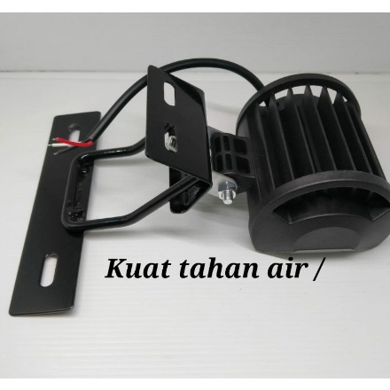 Breket plat Rx king + lampu 6 mata 3 mode