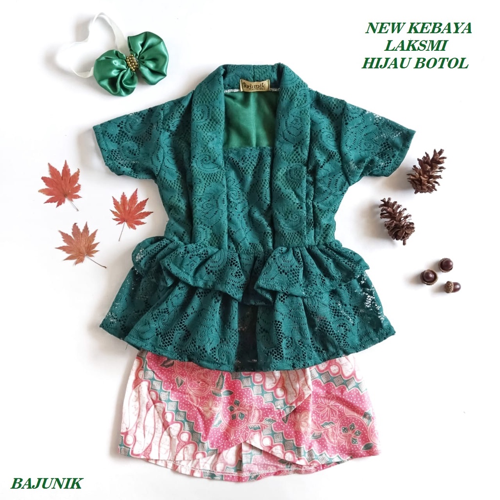 Kebaya Laksmi Anak Unik/Baju Adat/Kebaya Anak