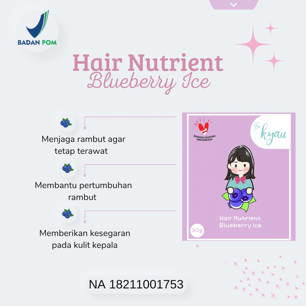 Be Kyau Hair Nutrient Hair Mask Hair Creambath 30gr BPOM