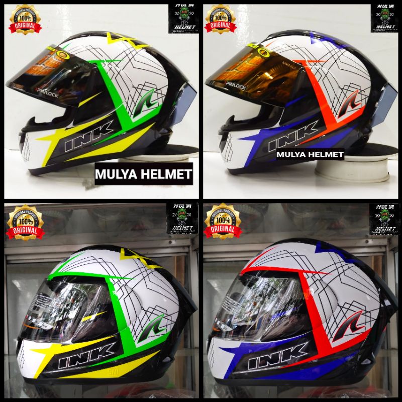 Helm ink Cl max Motif Terbaru Paket Ganteng Seri#3. seri#4.Seri#5