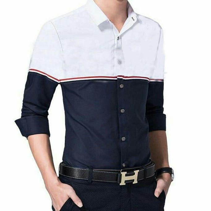 Kemeja Two Line Man PAUL -