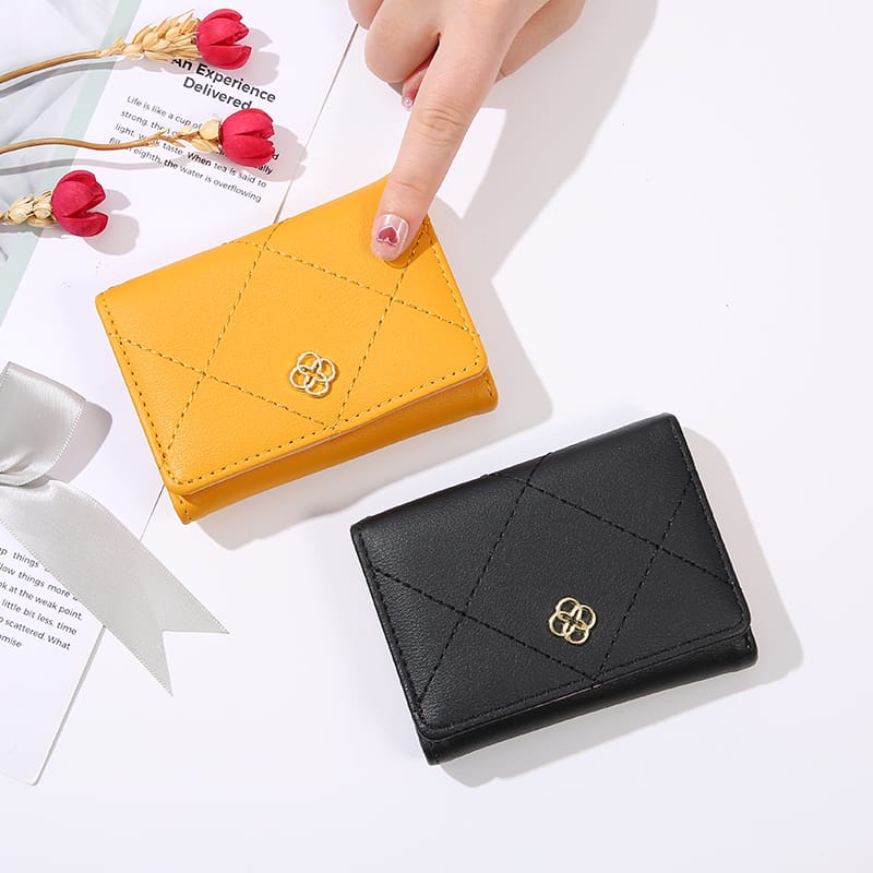 TASBLUE Dompet Wanita Dompet Mini Murah Impor Dompet Mini Wanita D234 Wanita Lipat Dompet Pendek / Dompet Koin Multicard / Dompet Pelajar