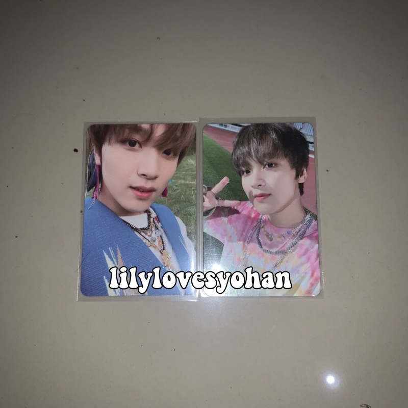 photocard pc haechan nct dream hello future ver