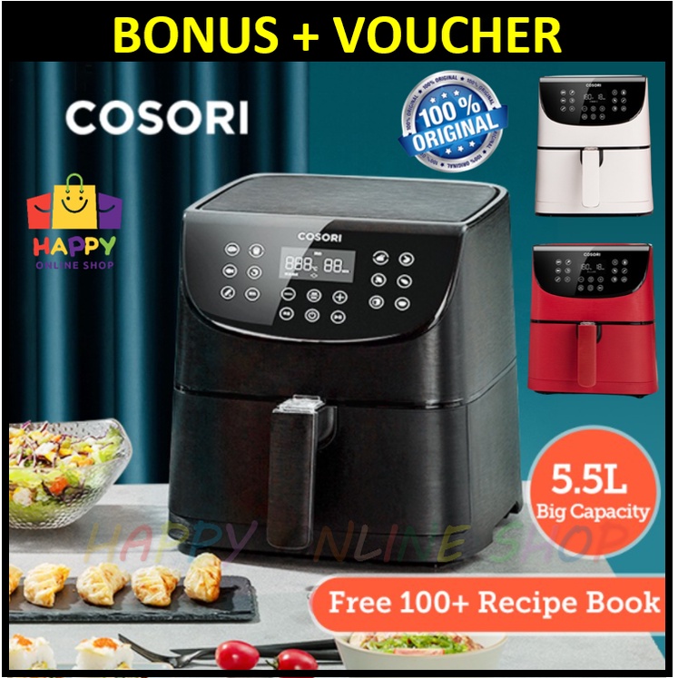 COSORI Air Fryer CP158-AF Airfryer Penggorengan Tanpa Minyak