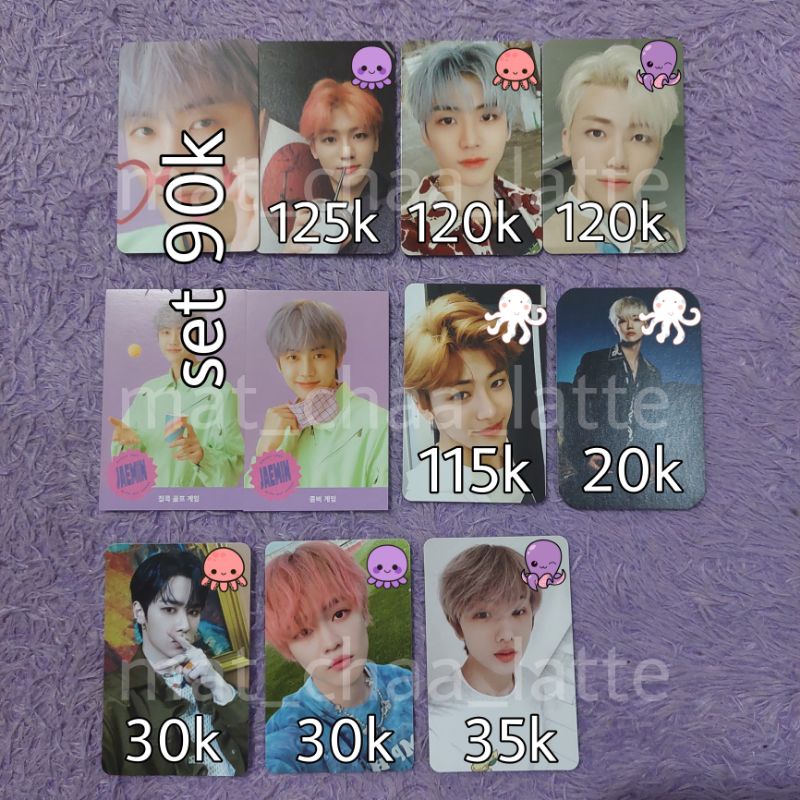 Photocard NCT Jaemin, We Go Up Pop Ice, Hot Sauce, Cafe, Riding Rolling