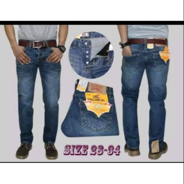 Celana jeans Levis 501 original import kualitas terbaik