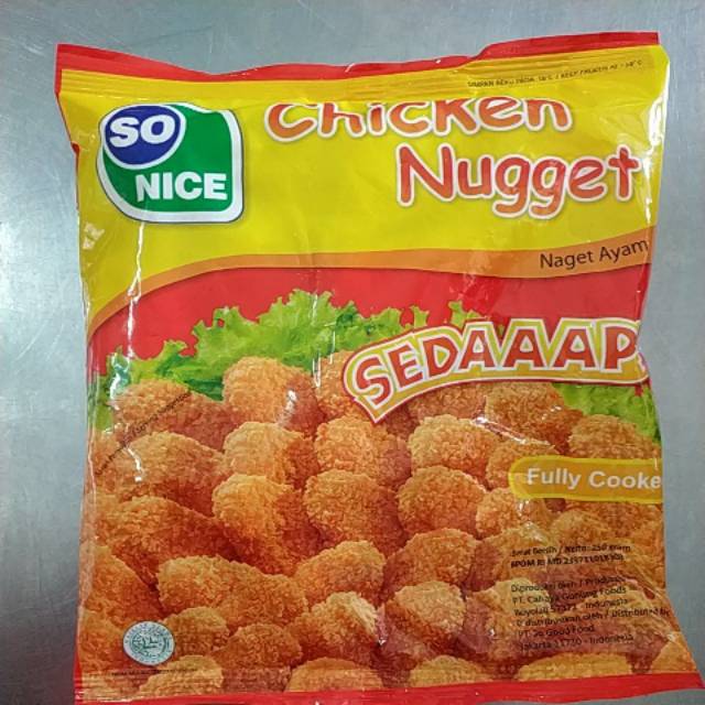 

Sonice chicken nugget 250 gram