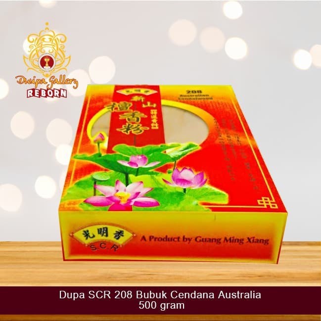 Dupa/ Hio wangi Harum SCR 208 Bubuk Cendana Australia 500 gram