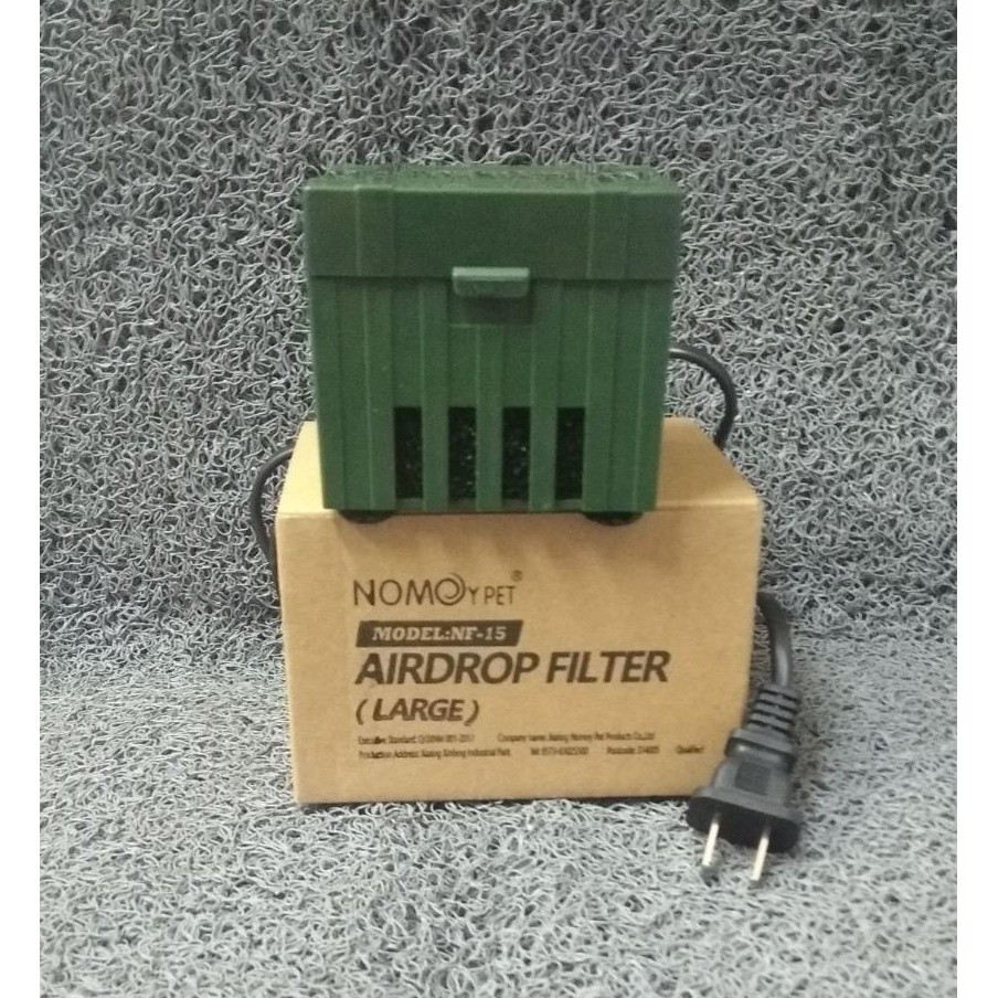 Filter Air Dangkal Reptlie Kura Kura Res Dada Merah Turtle Ikan Nomoy NF-15