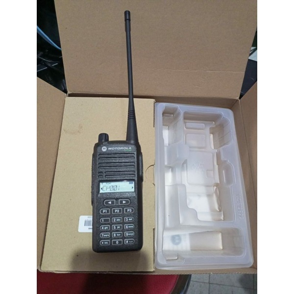 HT MOTOROLA CP1660 FREKUENSI UHF1 SEPERTI BARU