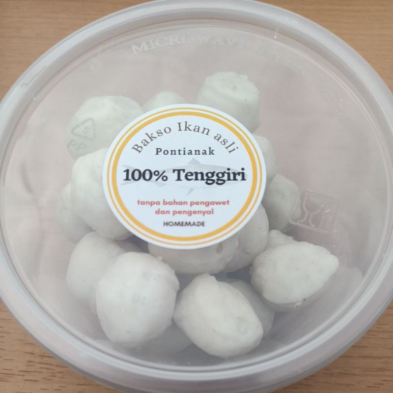 

baso ikan tenggiri homemade