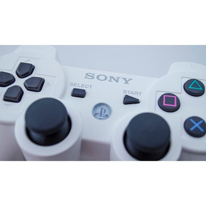 Special controller stick stik PS 3 PS3 PC laptop android wireless putih Berkualitas