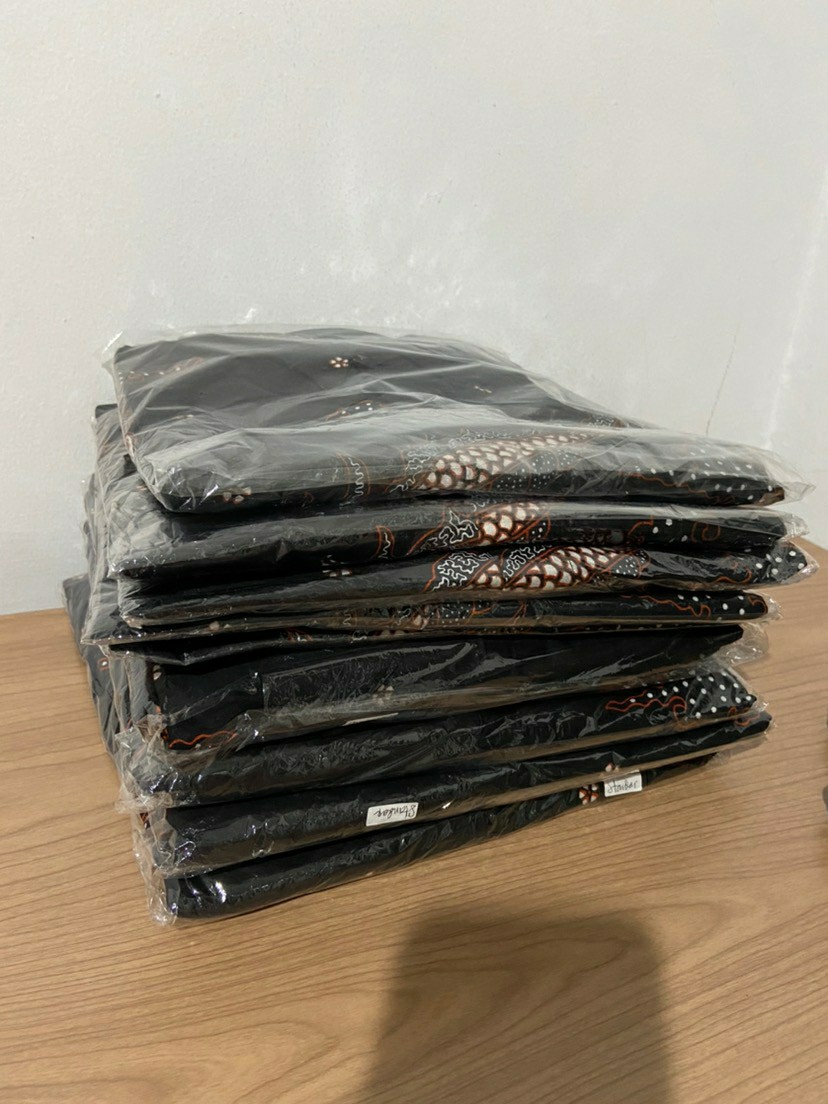 Couple Batik Keluarga || Setelan Couple Batik Ayah Ibu Anak Cewek