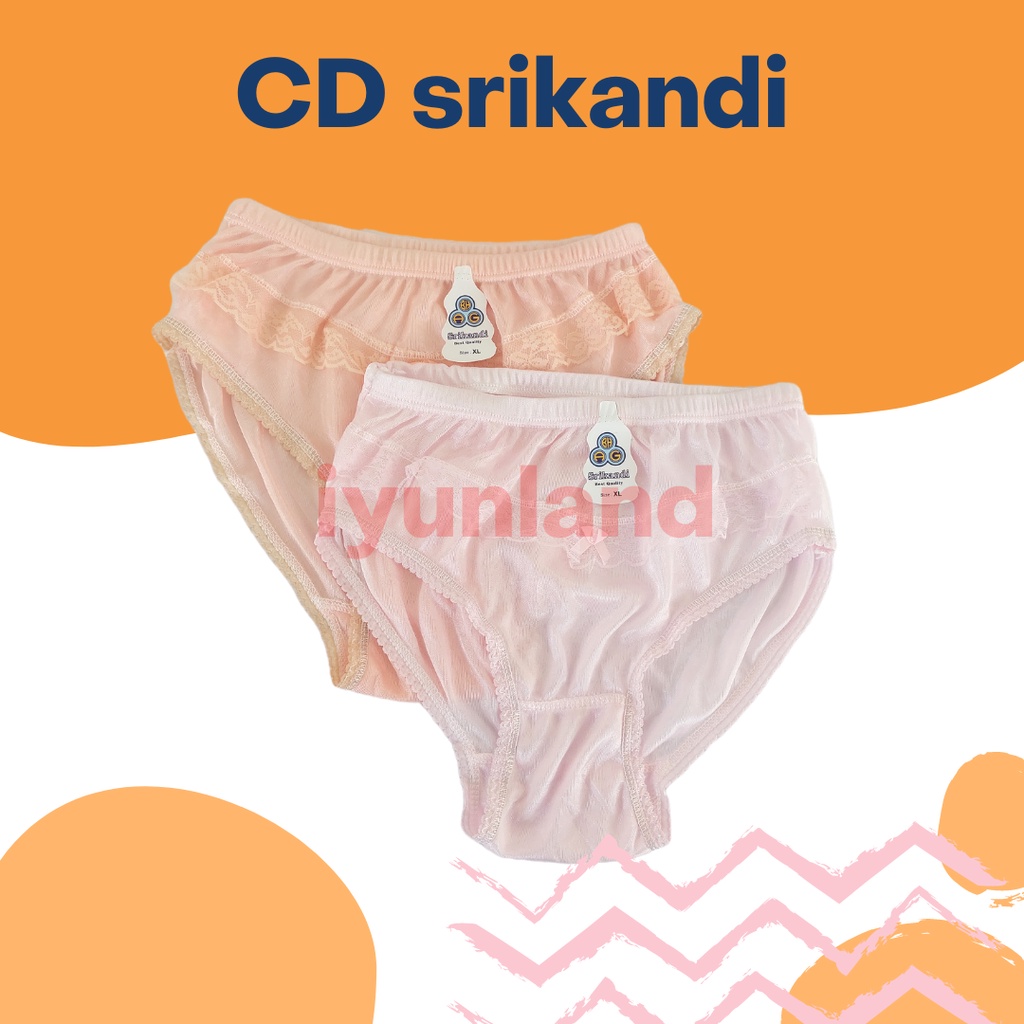 Celana Dalam Wanita Renda Underwear Menstruasi Seksi CD Lokal Srikandi Gilap