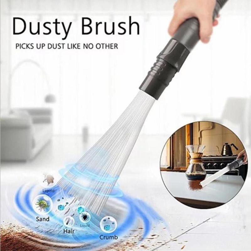 Sikat Sedotan Pembersih Debu Vacuum Cleaner - Dust Daddy C1 - Black