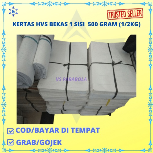 

KERTAS HVS BEKAS 1 SISI 500 GRAM