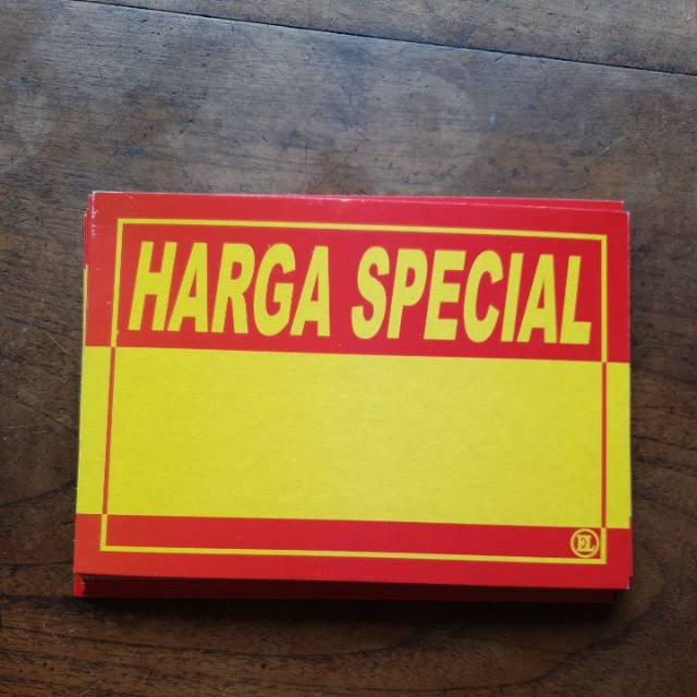 

Papan harga