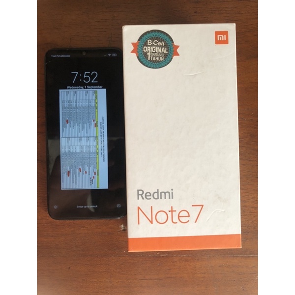 Xiaomi Redmi Note 7 64GB Second