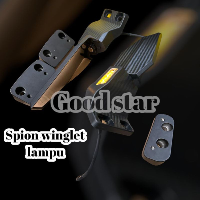 SPION WINGLET NMAX.NINJA Fi250/NINJA ZR250/R15/R25.CBR150/CBR250 DLL(UNIVERSAL)