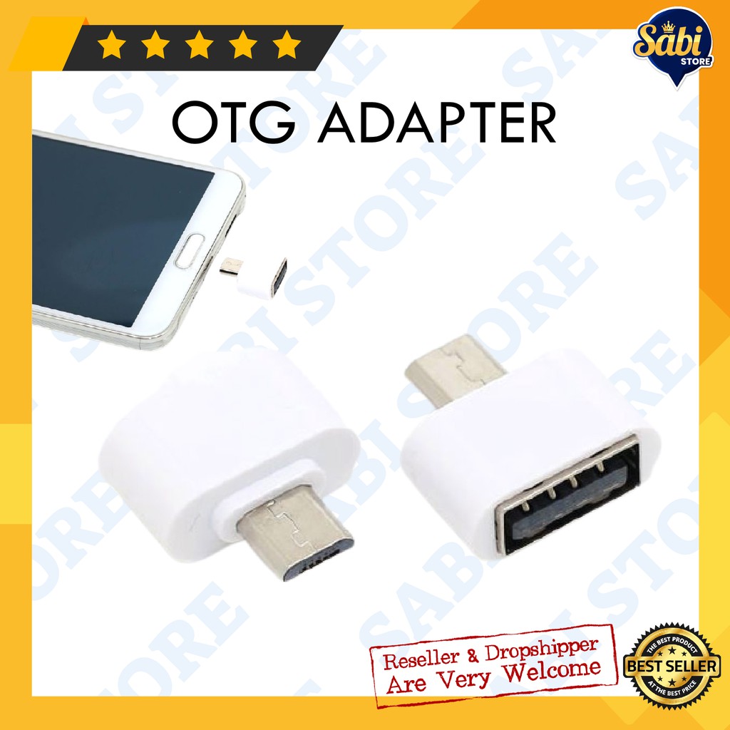 ADAPTER OTG HP / MINI OTG ADAPTER MICRO USB KE USB FEMALE / OTG GROSIR MURAH