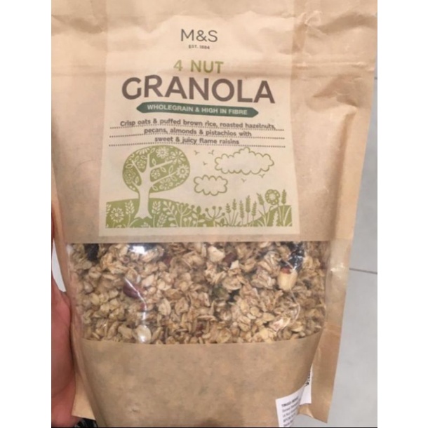 

m&s food marks spencer Granola 4 Nut