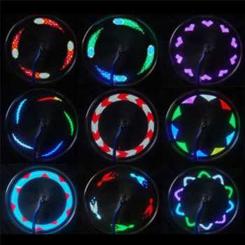 Lampu Roda Sepeda 14 LED Flash Lead Bike