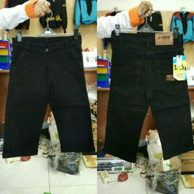 CELANA PENDEK JEANS PRIA / CELANA JEANS DISTRO / JEANS KETAT / celanapendek