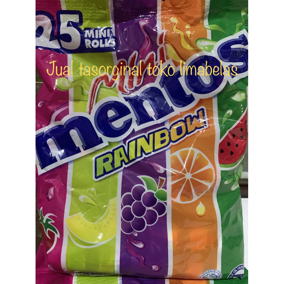 

Permen Mentos Rainbow Mini Rolls isi 25 pcs. HHR1785