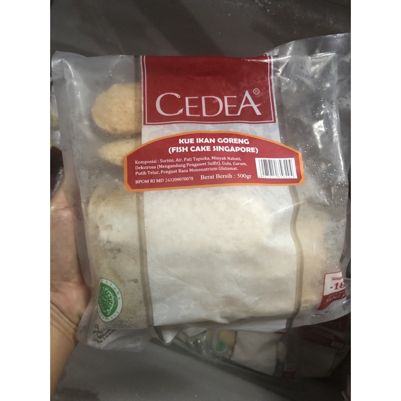 

[CEDEA] Fish Cake Singapore 500gr