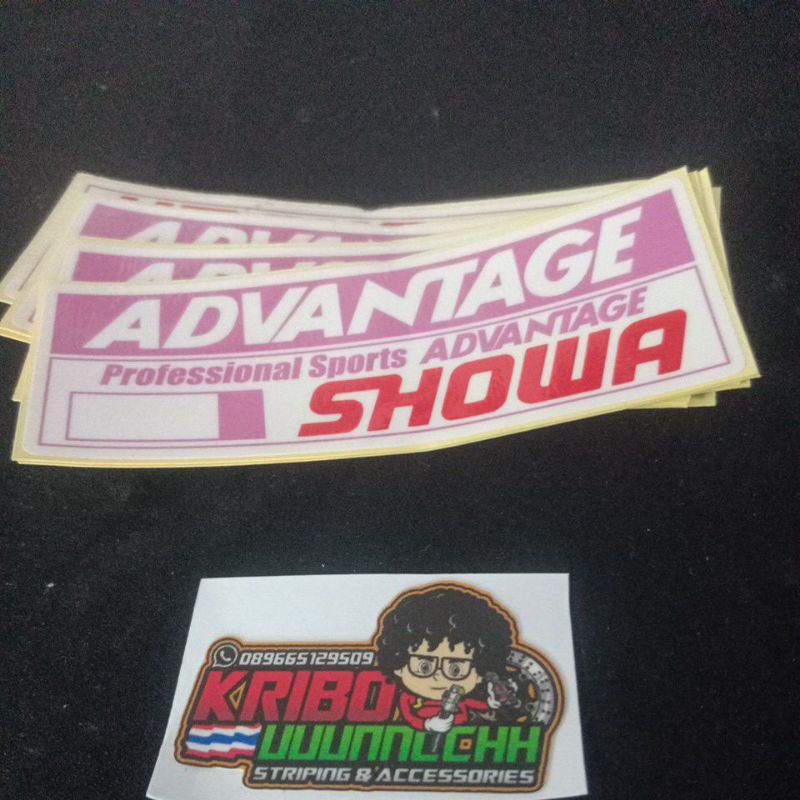 sticker Showa sticker Showa advantage sticker shock showa stiker showa