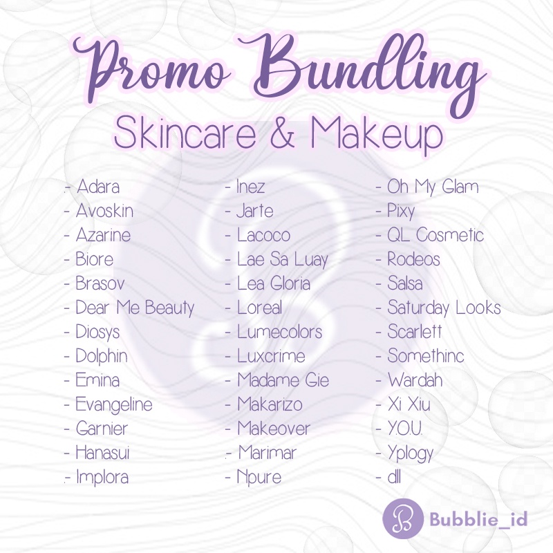 Promo Bundling Skincare Makeup Beli Banyak lebih Murah Original Somethinc Avoskin Jarte Azarine Pixy