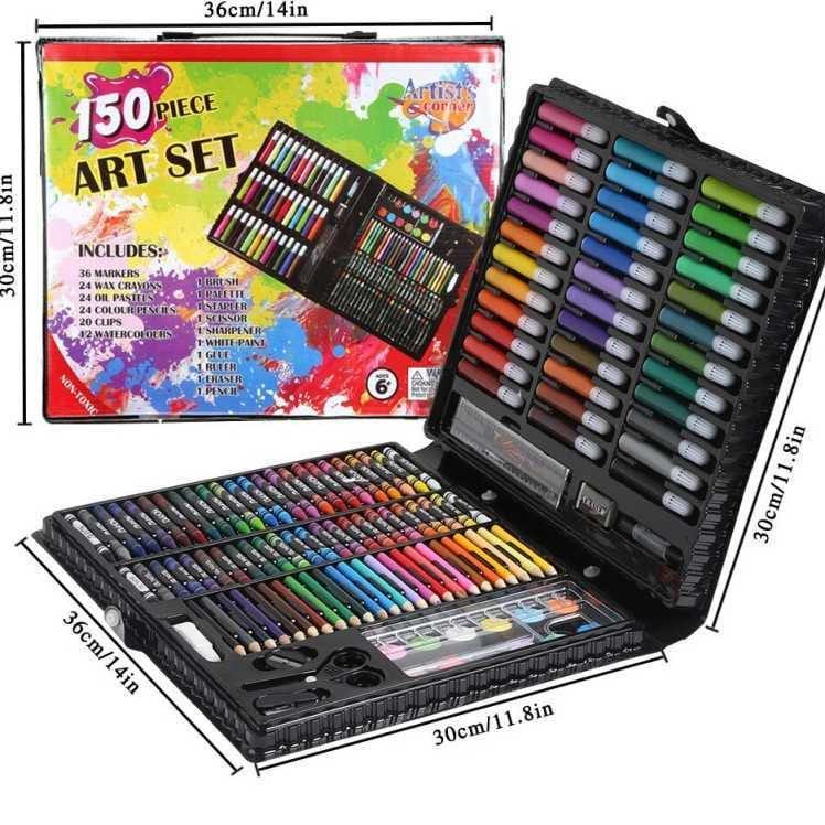 

Special Limited WE Crayon Set 150pcs / Krayon Mewarnai Anak 150pcs / Pensil Warna Set 150pcs