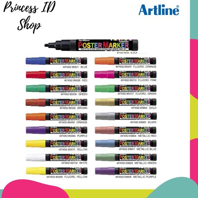 

[KODE BARANG WDK39] SPIDOL POSTER MARKER ARTLINE EPP-4 gf
