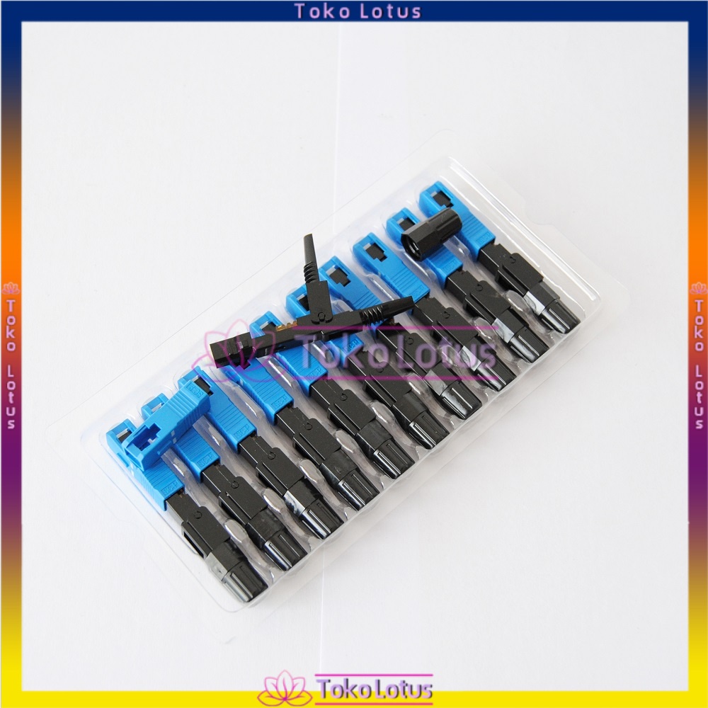 Fast Connector SC UPC Buaya 10PCS/1PACK  Fiber Optik Connector FTTH