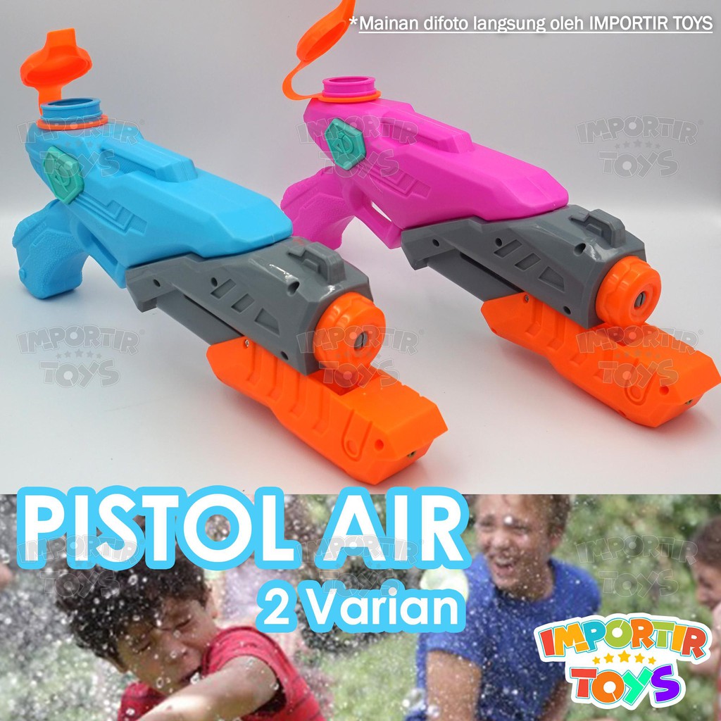 Tembakan PISTOL AIR Biru dan Pink Varian BERKUALITAS IMPORTIR TOYS