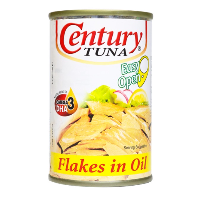 

Century Tuna Flakes Vegetable Oil Ikan Hot n Spicy Calamansi Kaleng Murah Enak Impor Filipina 155G