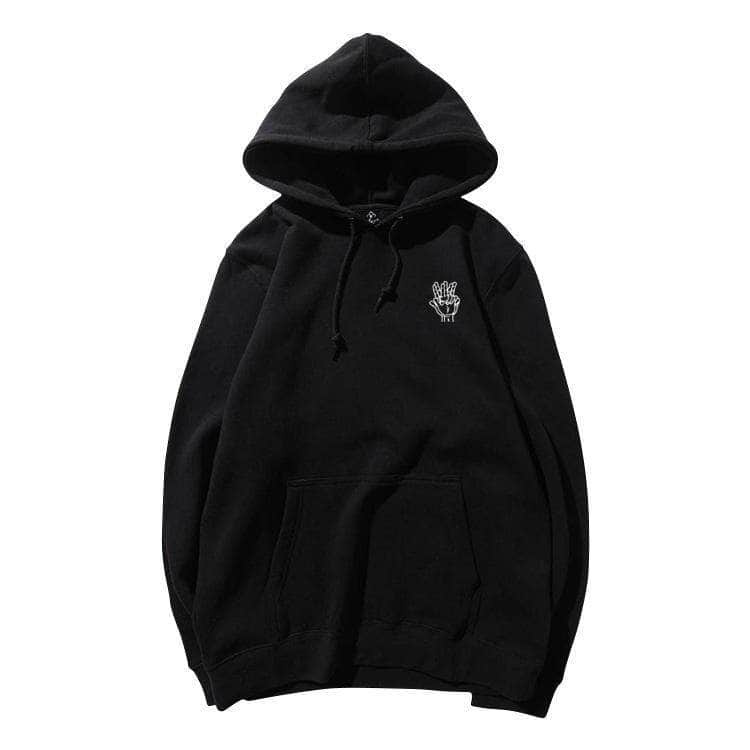 HOODIE UNISEX FINGER /// JUMPER UNISEX PREMIUM /// ATASAN ALA KOREA FLEECE TEBAL KEKINIAN TERBARU''