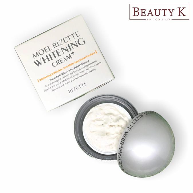 BeautyK Moel Rizette Plus Whitening Cream 50 GR