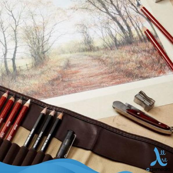 

☝ Colored Pencil Drawing Derwent - Sepia Red ⅍