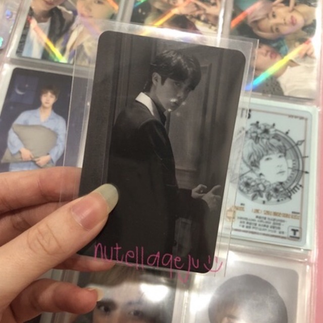 booked BTS JIN PHOTOCARD PC MOTS JOURNEY MONO JAPAN FC