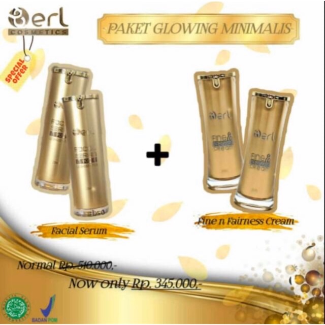 Paket Glowing Facial Serum + FF Cream