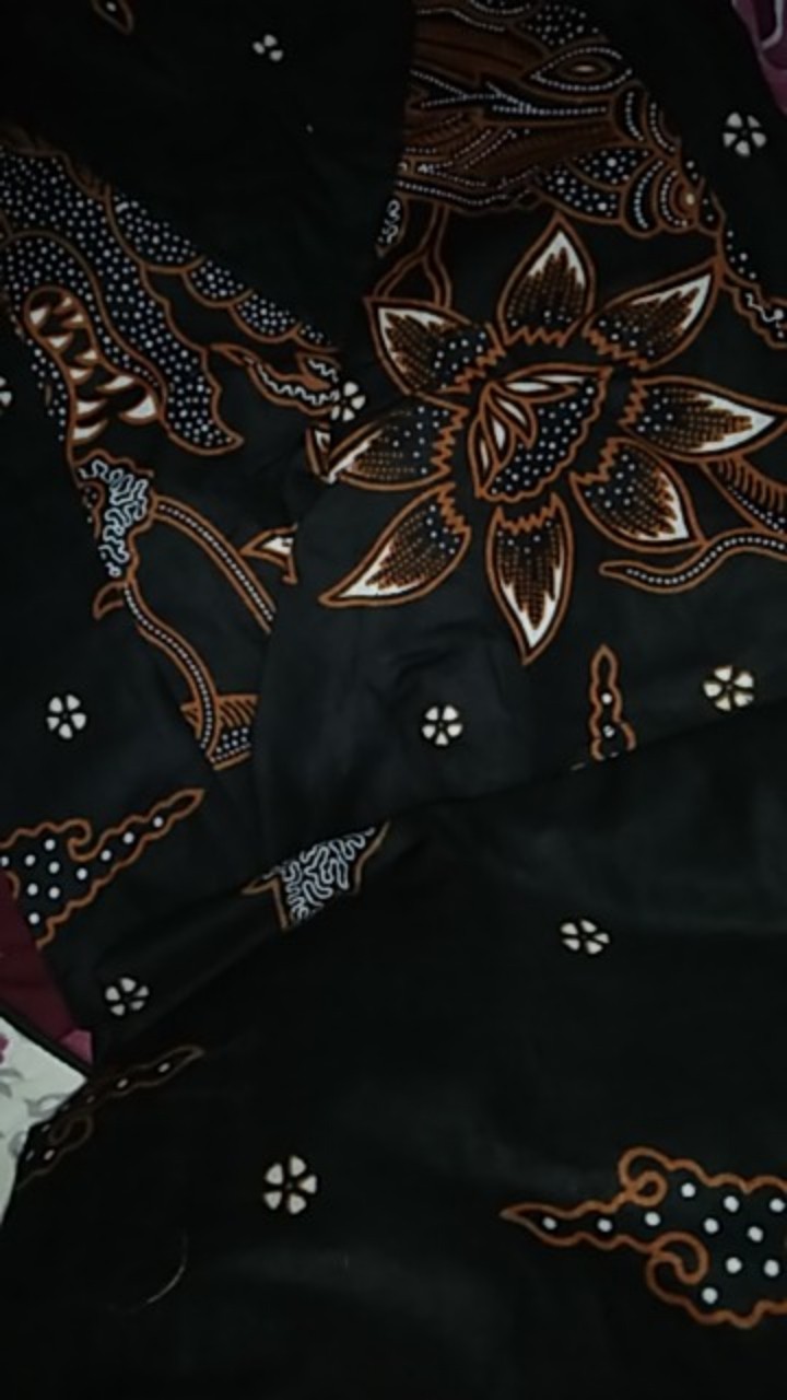 Ms Gamis Batik Sriwedari Maxi Jumbo Bumil/busui Katun Sogan Allsize Ld 104 Dan 120.