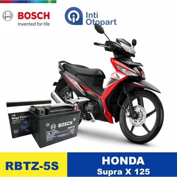 Buruan serbu] Accu Aki Motor HONDA SUPRA X 125 ORIGINAL BOSCH