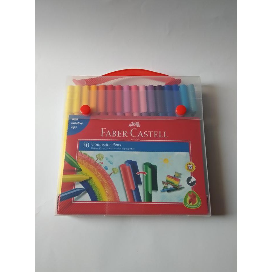 

SPIDOL FABER CASTELL CONNECTOR PENS 30 WARNA