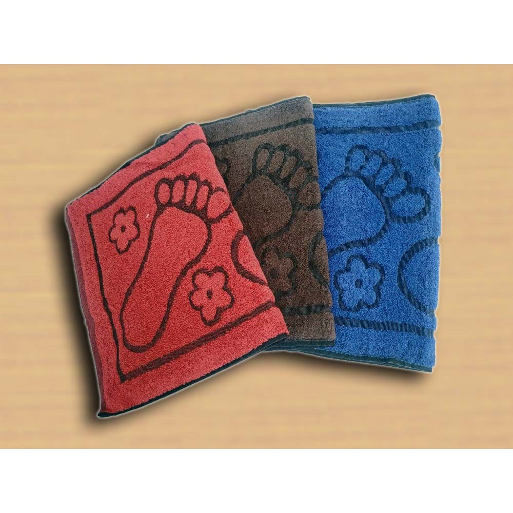 KESET HANDUK MOTIF KAKI