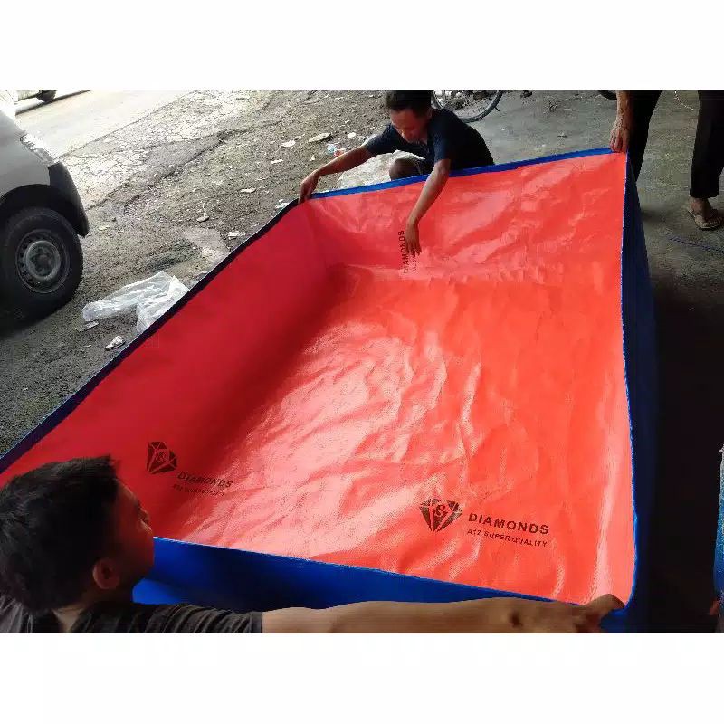 KOLAM TERPAL DIAMOND A12 Ukuran 2x2x90