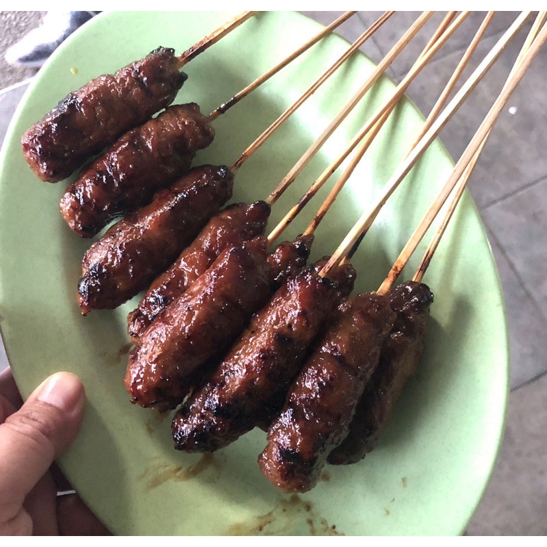 

Sate babi full daging tanpa lemak (non halal)