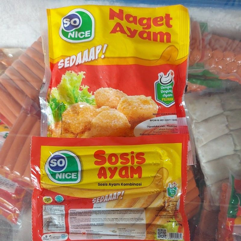 

Nugget sonice 250gr termurah