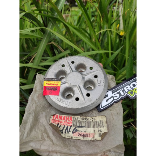 dudukan lawan kampas kopling kaki 4 rxk rxking rx king rxz rzr original yamaha japan nos 4y2-16351-0
